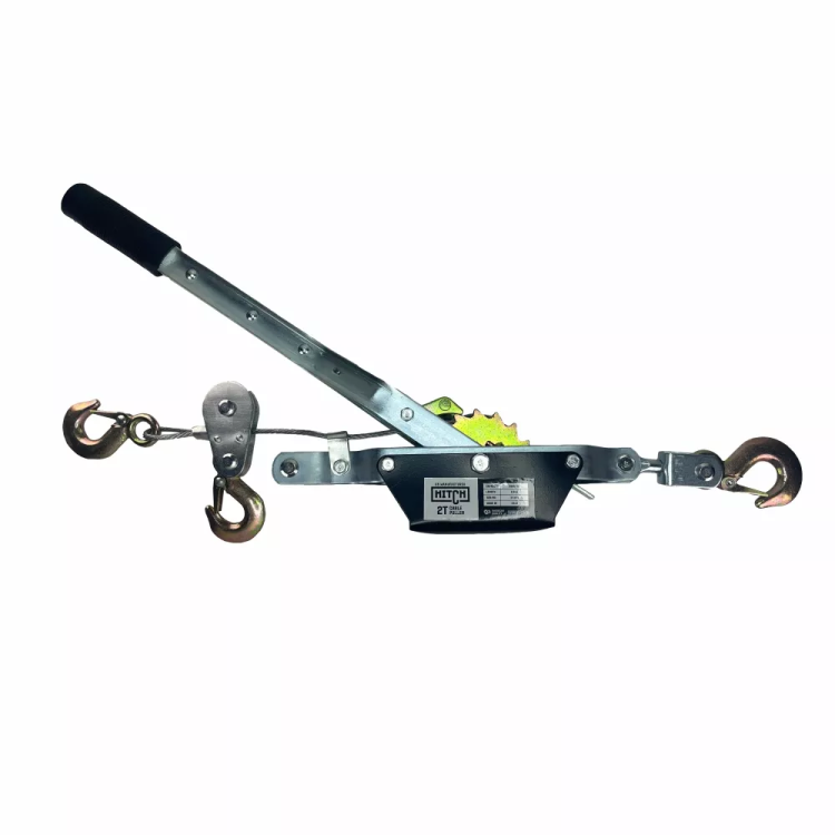 Лебедка рычажная гаражная HITCH CP 4002 4000 кг канат 3 м двойной храповый механизм (SZ073186) купить в Губкинске