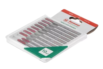 Пилки для лобзика HAMMER JG WD-PL набор No4 (10шт.) купить в Губкинске