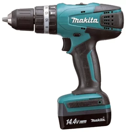Аккумуляторная дрель-шуруповерт Makita HР347DWE купить в Губкинске