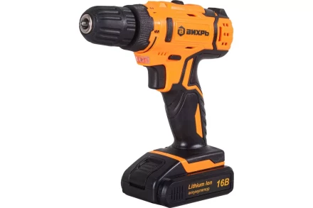 Дрель-шуруповерт Вихрь ДА-16Л-2К (2,0 А/ч) 72/14/32 купить в Губкинске