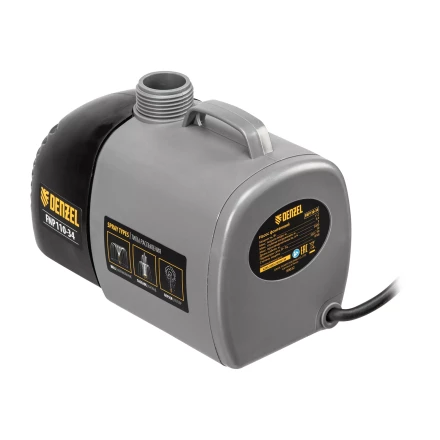 Насос фонтанный FNP110-34, 112 Вт, подъем 3,4 м, 3400 л/ч, колокольчик/каскад/гейзер Denzel 99032 купить в Губкинске