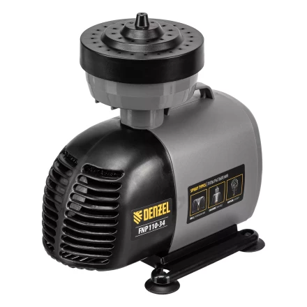 Насос фонтанный FNP110-34, 112 Вт, подъем 3,4 м, 3400 л/ч, колокольчик/каскад/гейзер Denzel 99032 купить в Губкинске