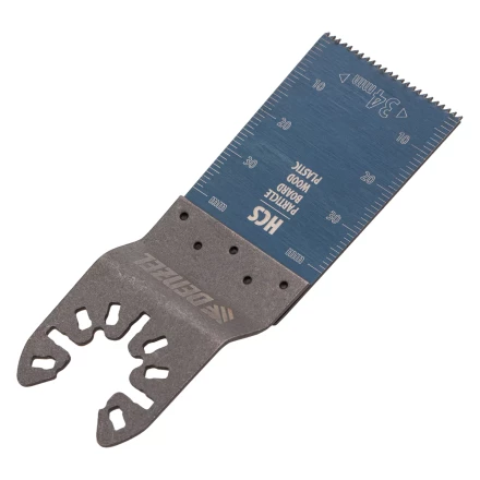 Насадка для МФИ режущая пазовая прямая, HCS, по дереву, 34 х 1.4 мм, мелкий зуб Denzel 782312 купить в Губкинске