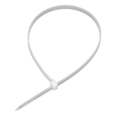 Хомуты, 500 х 8 мм, пластиковые, белые, 50 шт Сибртех 45589 купить в Губкинске