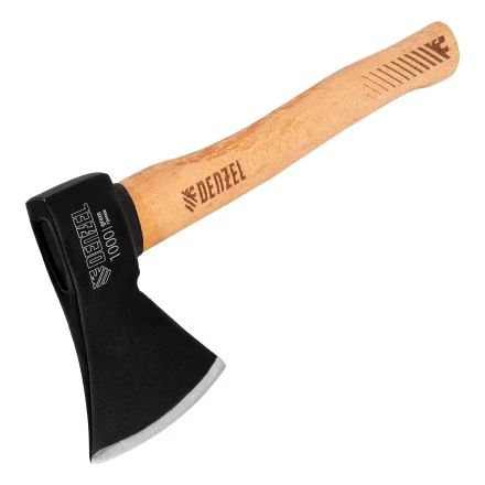 Топор, 1000 г Denzel 21634, кованый, буковое топорище купить в Губкинске