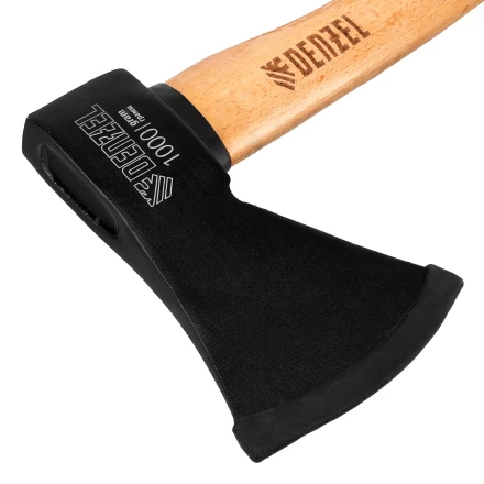 Топор, 1000 г Denzel 21634, кованый, буковое топорище купить в Губкинске