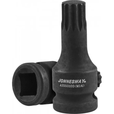 Насадка ударная многоцелевая М14х60мм 1/2&#039;&#039;DR  для а/м VW Т4  ключ верхних шаровых шарниров  AI050103  Jonnesway 48944 купить в Губкинске