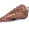 Ступенчатое сверло MESSER HSS CO  4-22х10 с кобальтовым покрытием и тремя спиральными канавками. купить в Губкинске