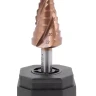 Ступенчатое сверло MESSER HSS CO  4-22х10 с кобальтовым покрытием и тремя спиральными канавками. купить в Губкинске