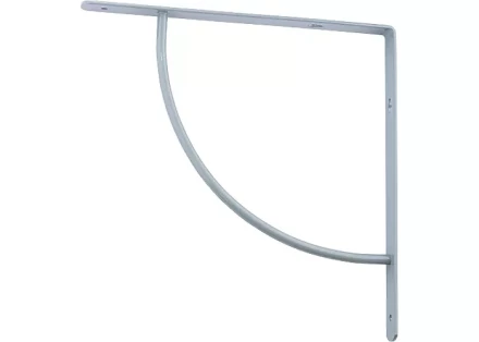 Кронштейн арочный выгнутый 250х250х20 мм серебряный СИБРТЕХ 94059 купить в Губкинске