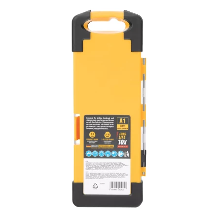 Набор сверл по металлу Denzel, 2-8мм, Р6М5К8-TiN, Golden Tip, 6 шт 723004 купить в Губкинске