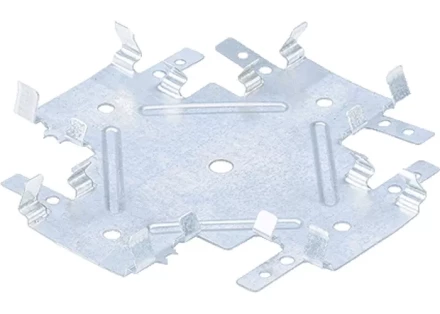 Краб соединительный для профиля KR 0,55 мм KR 60х27 мм цинк СИБРТЕХ 46559 купить в Губкинске