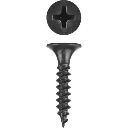 Саморезы фосфатированные с мелкой резьбой, гипсокартон-металл, ЗУБР 300016-35-032, PH2, 3,5 x 32 мм, 65 шт 300016-35-032 купить в Губкинске