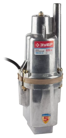 Насос ЗУБР &quot;Родничок&quot; вибрационный, погружной, для чистой воды, 1500 л/ч, напор 60 м, шнур 10 м, 225 Вт ЗНВП-300-10 купить в Губкинске