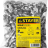 Зажим троса DIN 741, оцинкованный, 8мм, 60 шт, STAYER Master 30535-08 30535-08 купить в Губкинске