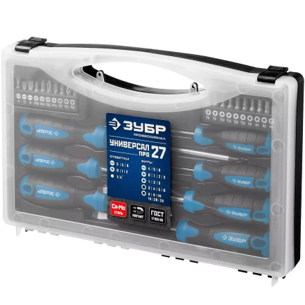 Наборы отверток Универсал Про-27 серия ПРОФЕССИОНАЛ 25240_z01 купить в Губкинске