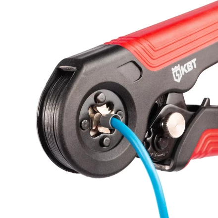 Пресс-клещи КВТ ПКВк-10А для опрессовки втулочных наконечников до 10 мм (101397) купить в Губкинске