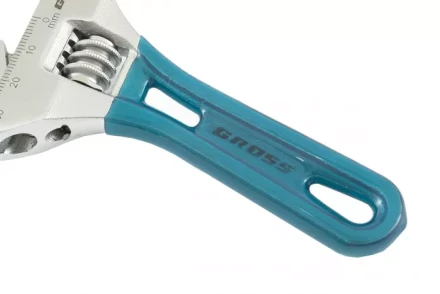 Ключ разводной, 150 мм,CrV, укороченная ручка  GROSS 15564 купить в Губкинске