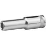 Торцовая головка KRAFTOOL "INDUSTRIE QUALITAT", удлиненная, Cr-V, FLANK, хромосатинированная, 1/2", 11 мм 27807-11_z01 купить в Губкинске