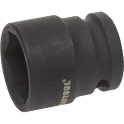 Торцовая головка KRAFTOOL "INDUSTRIE QUALITAT" ударная (1/2"), FLANK, Cr-Mo, фосфатированная, 24 мм 27940-24_z01