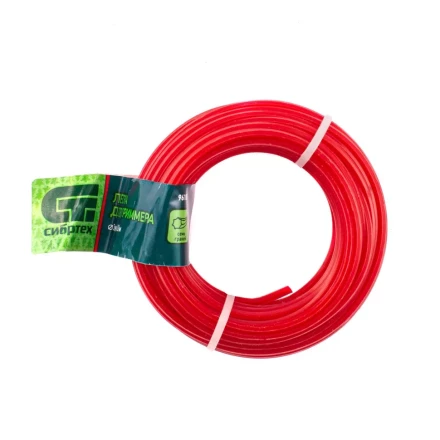 Леска для триммера семь граней, 3.0 мм х 10 м, Россия Сибртех 961835 купить в Губкинске