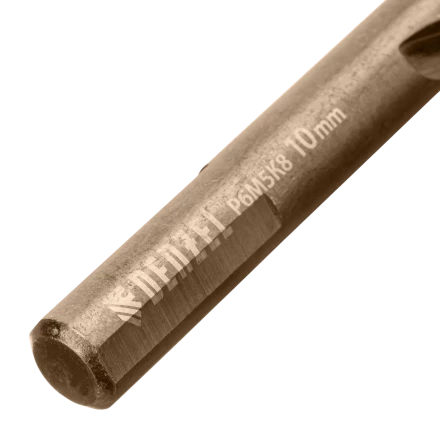 Набор сверл по металлу Denzel, 1-10 мм, Р6М5К8-TiN, Golden Tip, 10 шт 723005 купить в Губкинске