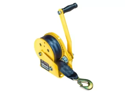 Лебедка ручная с тормозом LRT 1800 лента LB купить в Губкинске