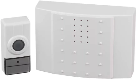 Звонок СВЕТОЗАР &quot;ЛИРА&quot; радиочастотный беспроводной, 16 мелодий, 4,5В SV-58062 купить в Губкинске