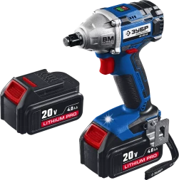 Ударный гайковерт аккумуляторный BL-motor 2 АКБ GB-250 A5 серия ПРОФЕССИОНАЛ