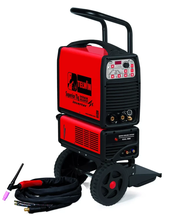 Сварочный аппарат  Telwin SUPERIOR TIG 322 AC/DC HF/LIFT AQUA TIG ACC купить в Губкинске