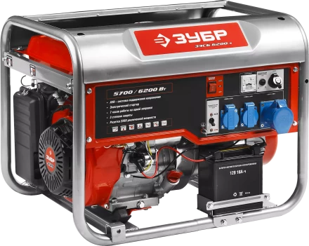 Генератор бензиновый ЗЭСБ-6200-Э серия МАСТЕР купить в Губкинске