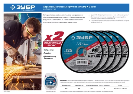 Круги отрезные абразивные по металлу серия ПРОФЕССИОНАЛ купить в Губкинске