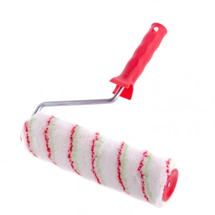 Валик &quot;Эмали&quot;  250 мм ворс 12 мм D 48 мм D ручки 8 мм полиамид полиакрил Сибртех 80171 купить в Губкинске