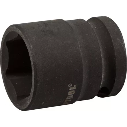 Торцовая головка KRAFTOOL &quot;INDUSTRIE QUALITAT&quot; ударная (1/2&quot;), FLANK, Cr-Mo, фосфатированная, 22 мм 27940-22_z01 купить в Губкинске