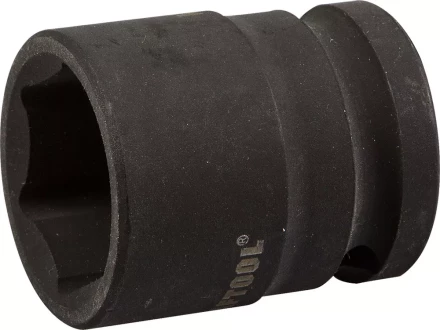 Торцовая головка KRAFTOOL &quot;INDUSTRIE QUALITAT&quot; ударная (1/2&quot;), FLANK, Cr-Mo, фосфатированная, 22 мм 27940-22_z01 купить в Губкинске