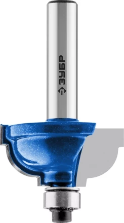 ЗУБР 31.8 x 17 мм, радиус 8 мм, фреза кромочная калевочная №7, Профессионал (28709-31.8) купить в Губкинске