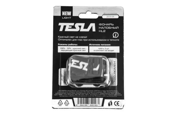 Фонарь TESLA HL2 3 Вт 120 Лм купить в Губкинске