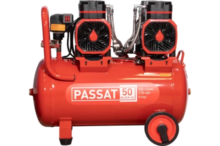 Компрессор PASSAT-50 BLACK 4G безмасляный тихий 38254 купить в Губкинске