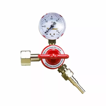 Редуктор пропановый FoxWeld БПО-5-СВ-АЛ1 манометр купить в Губкинске