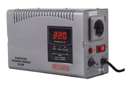 Стабилизатор напряжения Ресанта АСН-500 Н 63/6/63 купить в Губкинске