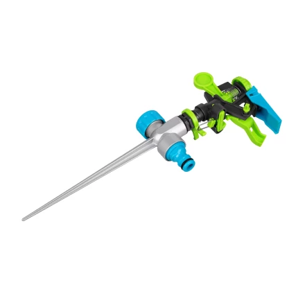 Разбрызгиватель усиленный, импульсный Palisad 65796, с регулировкой угла горизонт распыления до 39 м купить в Губкинске