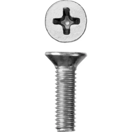 Винт ЗУБР &quot;МАСТЕР&quot; DIN 965, класс прочности 4.8, оцинкованный, M3x10мм, 5кг 303110-03-010 купить в Губкинске