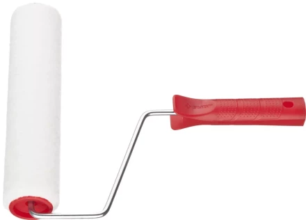 Валик ЗУБР "МАСТЕР" "ВЕЛЮР-АКВА", полиэстер, для водорастворимых акриловых лаков, ворс 4мм, ручка 6мм, d=40/240мм 03537-24 купить в Губкинске