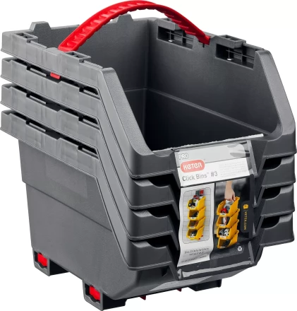 Набор лотков &quot;Clickbin&quot;, 1,3 л, KETER 38066-K4 купить в Губкинске