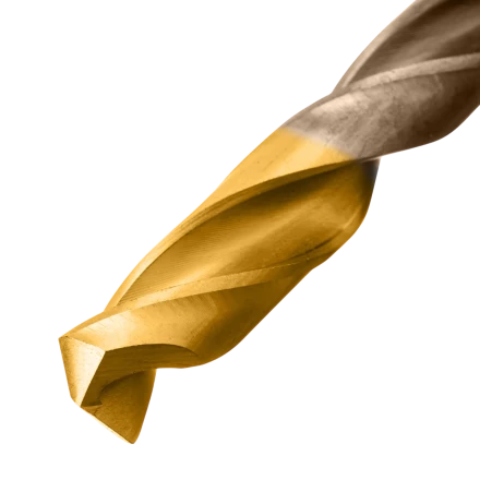 Набор сверл по металлу Denzel 723006, 1,5-6,5мм, Р6М5К8-TiN, Golden Tip, 13 шт купить в Губкинске