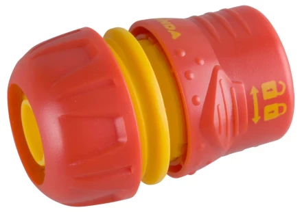 Соединитель GRINDA &quot;Premium&quot; с запирающим механизмом, пластмассовый с TPR, 3/4&quot; 8-426428 купить в Губкинске