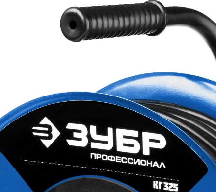 Удлинитель на катушке &quot;КГ 325&quot;, 30 м, 4000 Вт, 4 гнезда, IP44, КГ 3х2,5 кв мм, ЗУБР 55079-30 купить в Губкинске