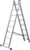 Лестница ЗУБР универсальная, двухсекционная со стабилизатором, 8 ступеней 38821-08 купить в Губкинске