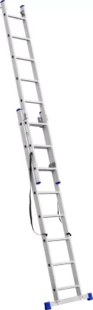 Лестница ЗУБР универсальная, двухсекционная со стабилизатором, 8 ступеней 38821-08 купить в Губкинске