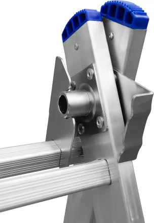 Лестница ЗУБР универсальная, двухсекционная со стабилизатором, 8 ступеней 38821-08 купить в Губкинске